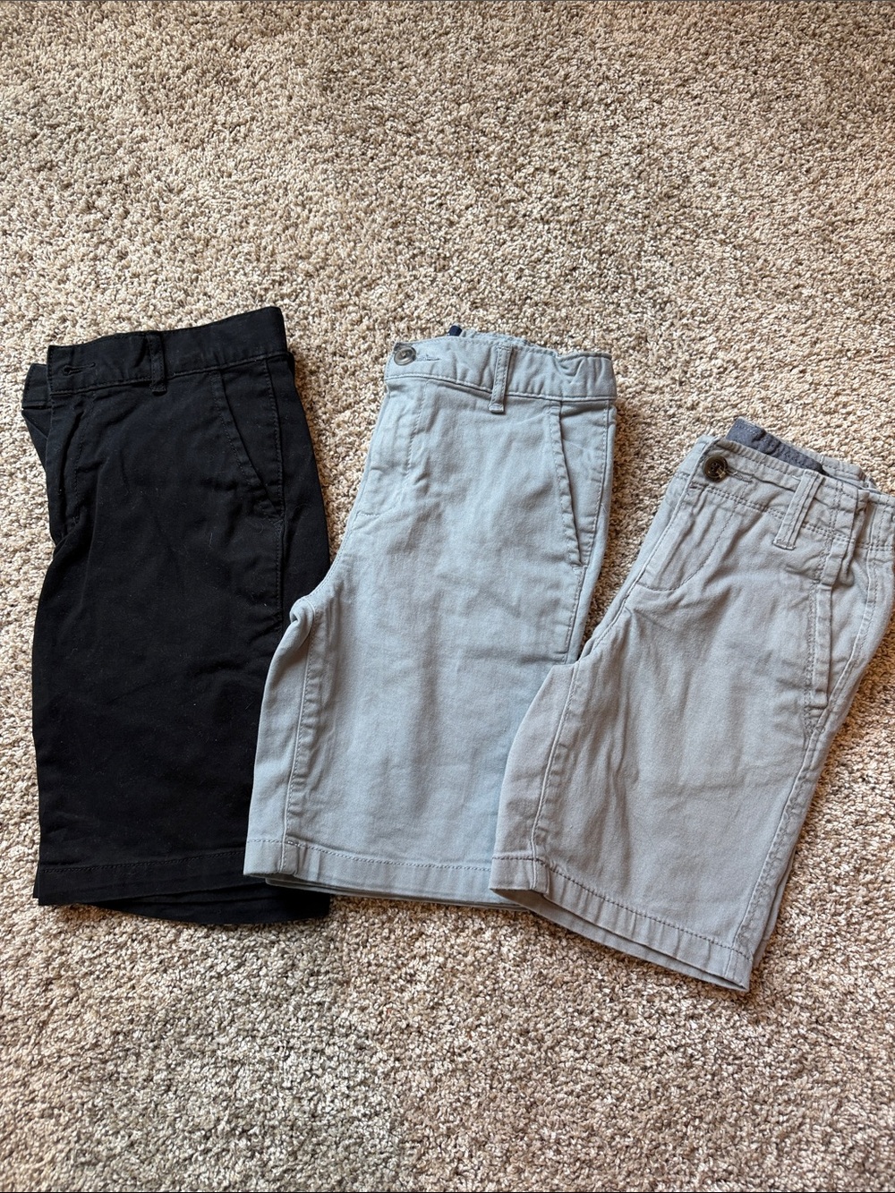 Boys chino shorts size 8